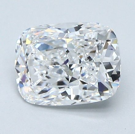 Diamond Natural 1,77Ct D-VVS1 Cushion - GIA6495610736 1