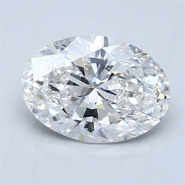 Diamond Natural 1,32Ct F-SI2 Oval - GIA2557960114 1