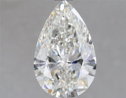 Diamond Natural 1,57Ct H-SI2 Pear - GIA7556795651 1