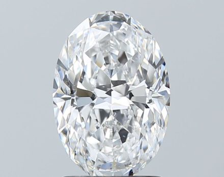 Diamond Natural 1,71Ct D-SI2 Oval - GIA6555655059 1