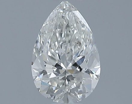 Diamond Natural 1Ct H-SI1 Pear - GIA2546610806 1