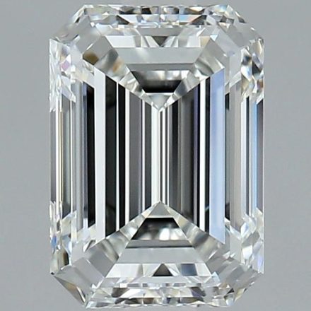 Diamond Natural 1,51Ct H-VS1 Emerald - GIA7542475997 1
