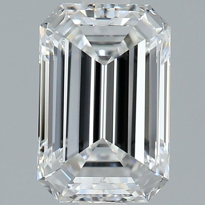 Diamond Natural 1Ct E-VVS2 Emerald - GIA6545740616 1