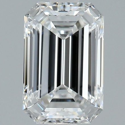 Diamond Natural 1Ct E-VVS2 Emerald - GIA6545740616 1