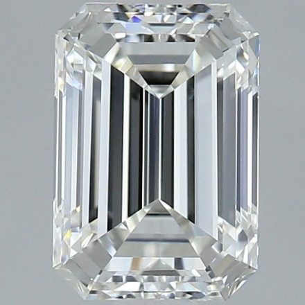 Diamond Natural 1Ct H-VVS2 Emerald - GIA2546695373 1