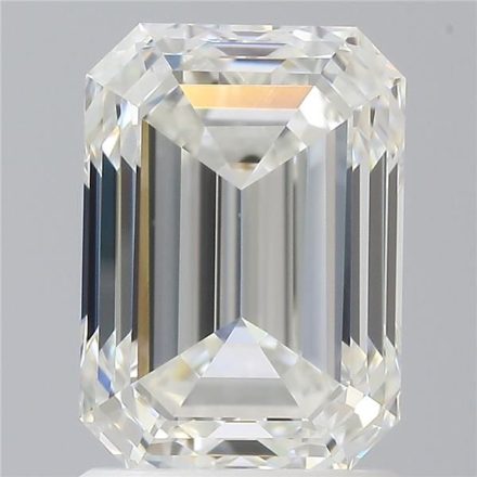 Diamond Natural 1,7Ct H-VS1 Emerald - GIA6555689380 1