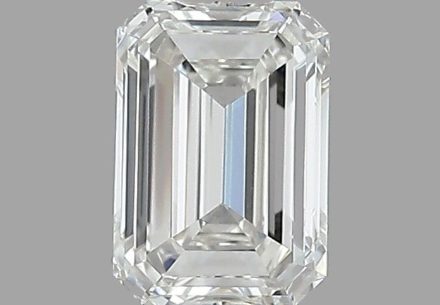 Diamond Natural 1Ct H-VVS2 Emerald - GIA6545267953 1