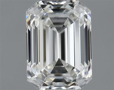 Diamond Natural 0,5Ct H-VVS1 Emerald - GIA6552596206 1