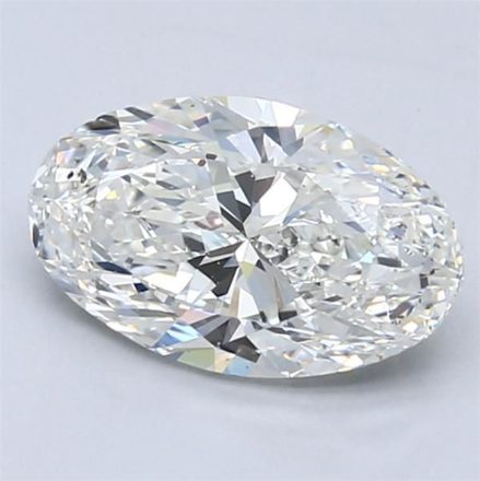 Diamond Natural 1,71Ct I-SI1 Oval - GIA5546429794 1