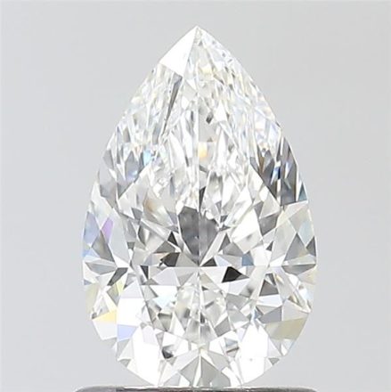 Diamond Natural 0,9Ct F-VVS2 Pear - GIA5543944246 1