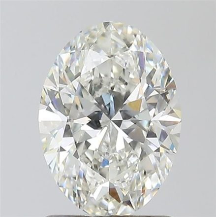 Diamond Natural 1,21Ct H-SI1 Oval - GIA5546869021 1