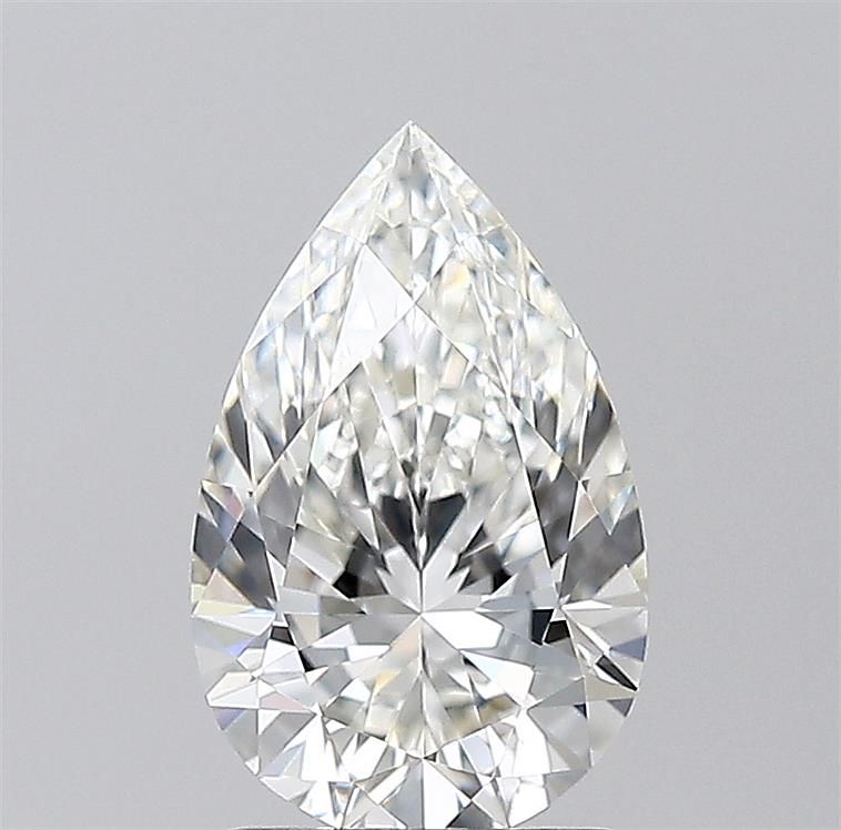 Diamond Natural 1,53Ct H-VVS1 Pear - GIA6561000224 1
