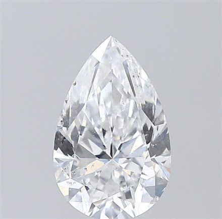 Diamond Natural 1,51Ct D-SI2 Pear - GIA6551637889 1
