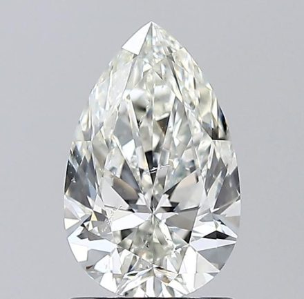 Diamond Natural 1,51Ct J-SI1 Pear - GIA2558635253 1
