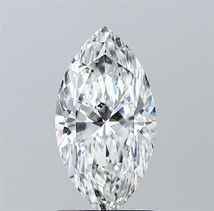 Diamond Natural 1,52Ct F-SI2 Marquise - GIA7556650074 1