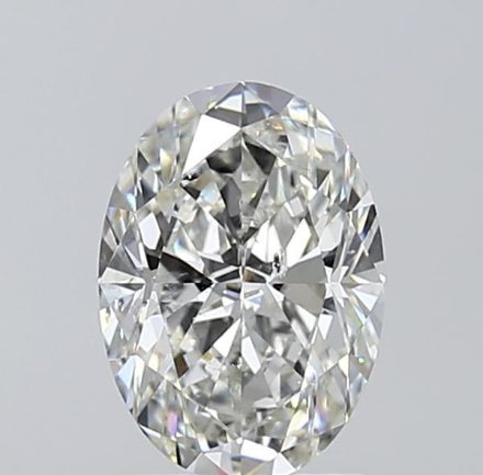 Diamond Natural 1,51Ct H-SI2 Oval - GIA6551643504 1