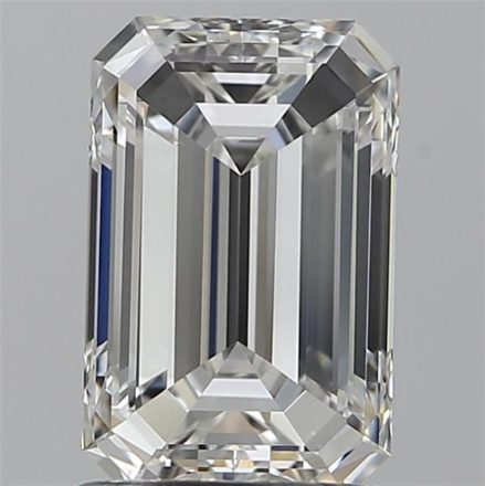 Diamond Natural 1,5Ct G-VS2 Emerald - GIA6552733680 1