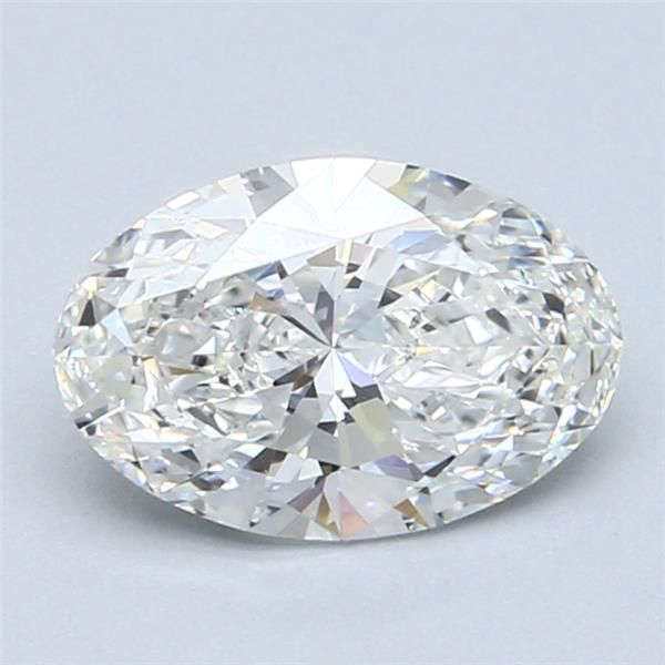 Diamond Natural 1,71Ct G-SI1 Oval - GIA7546380081 1