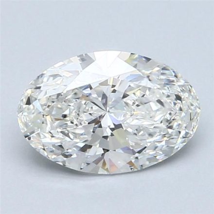 Diamond Natural 1,71Ct G-SI1 Oval - GIA7546380081 1