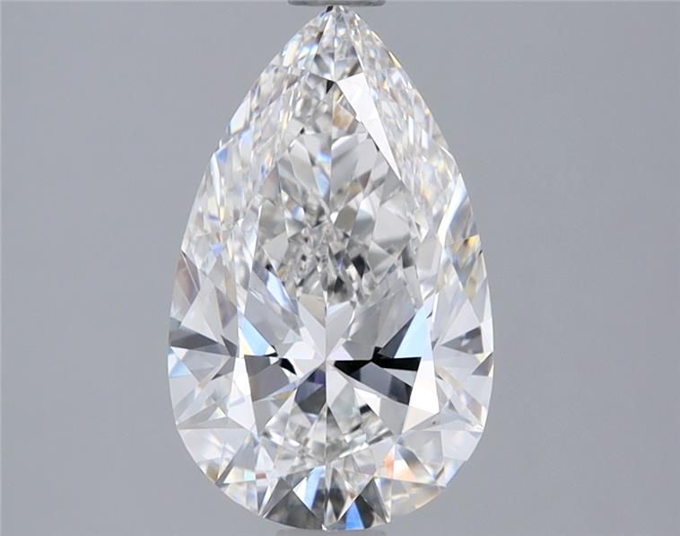 Lab Grown Diamond 1,82Ct F-VS1 Pear - IGILG816634506 1