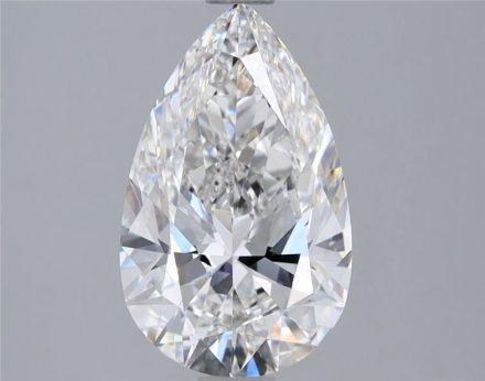 Lab Grown Diamond 1,82Ct F-VS1 Pear - IGILG816634506 1