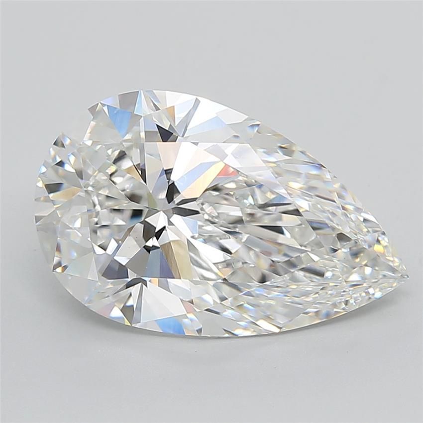 Lab Grown Diamond 7,07Ct E-VS1 Pear - IGILG772667395 1