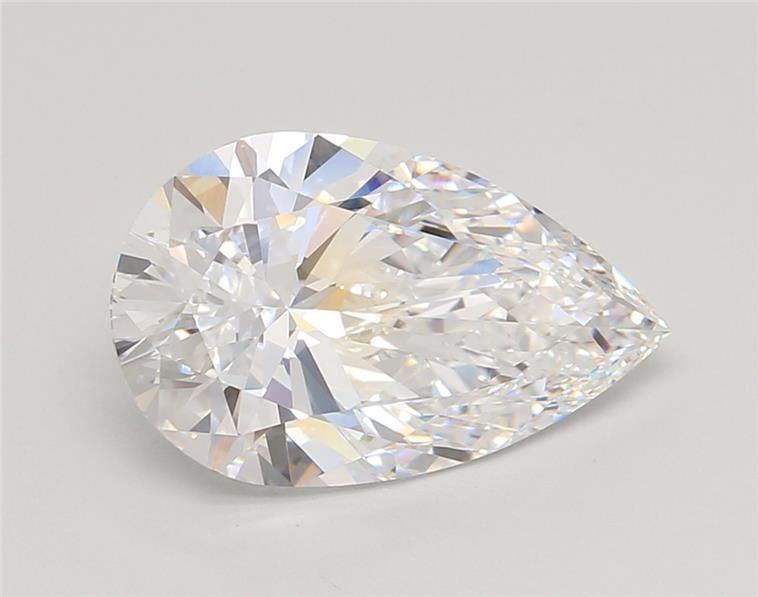 Lab Grown Diamond 4,05Ct D-VVS2 Pear - IGILG820603694 1