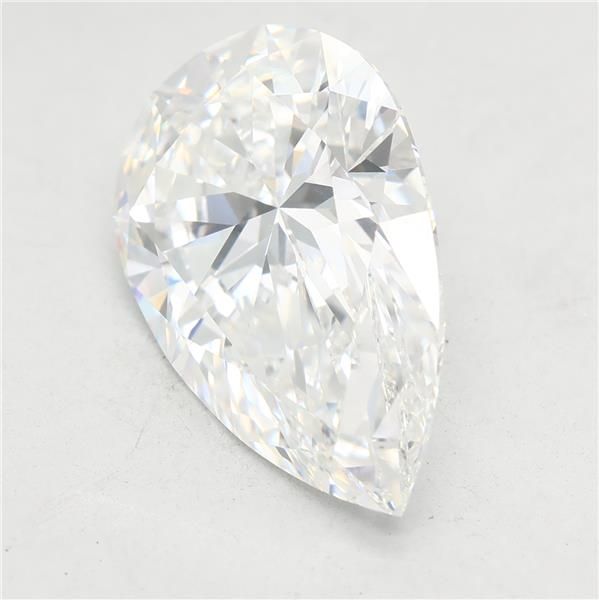 Lab Grown Diamond 7,1Ct E-VVS2 Pear - IGILG778639417 1