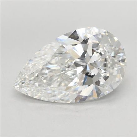 Lab Grown Diamond 7,08Ct E-VVS2 Pear - IGILG770639567 1