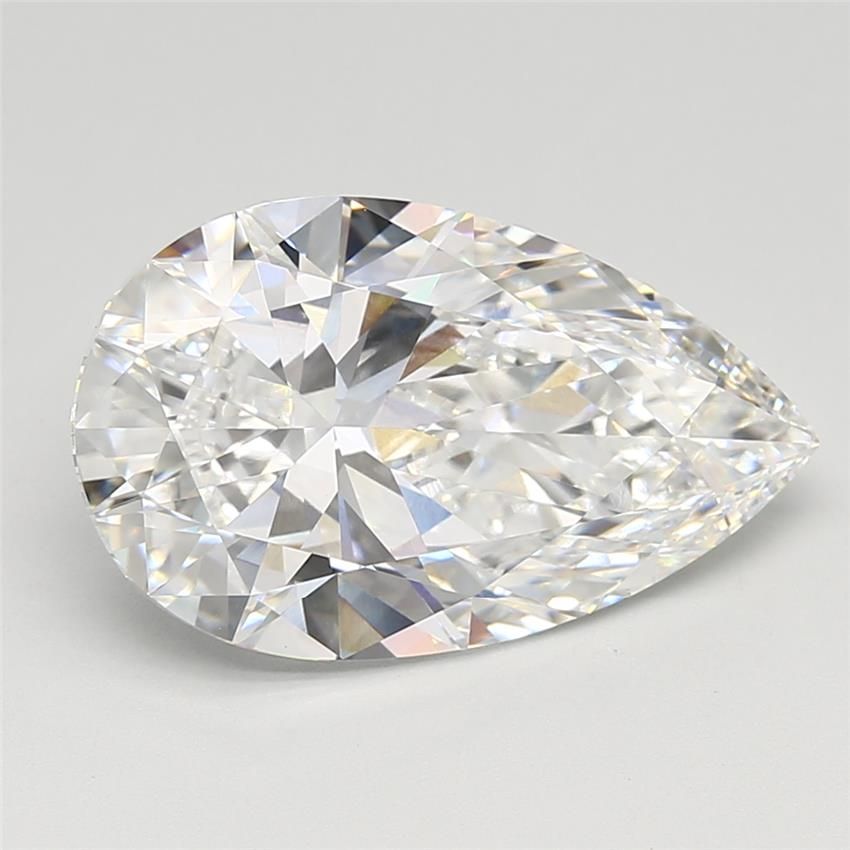 Lab Grown Diamond 7,02Ct E-VVS2 Pear - IGILG770639885 1