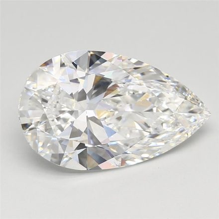 Lab Grown Diamond 7,02Ct E-VVS2 Pear - IGILG770639885 1