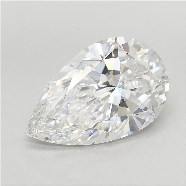 Lab Grown Diamond 7,06Ct E-VS1 Pear - IGILG768677362 1