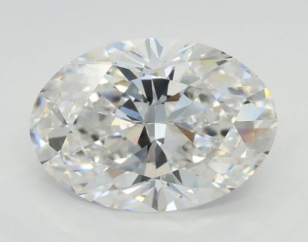 Lab Grown Diamond 3,51Ct E-VVS2 Oval - GIA5503281252 1
