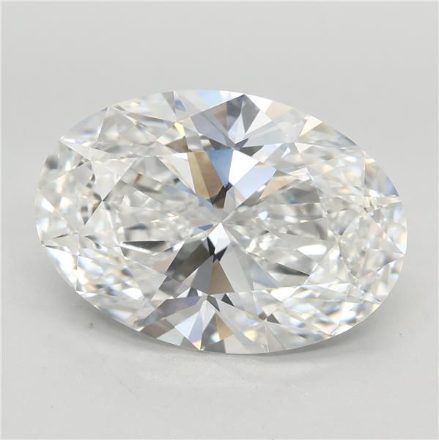 Lab Grown Diamond 7,07Ct E-VVS2 Oval - IGILG761558965 1