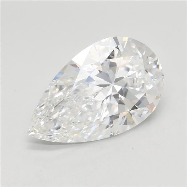 Lab Grown Diamond 2,1Ct E-VS1 Pear - IGILG799647892 1