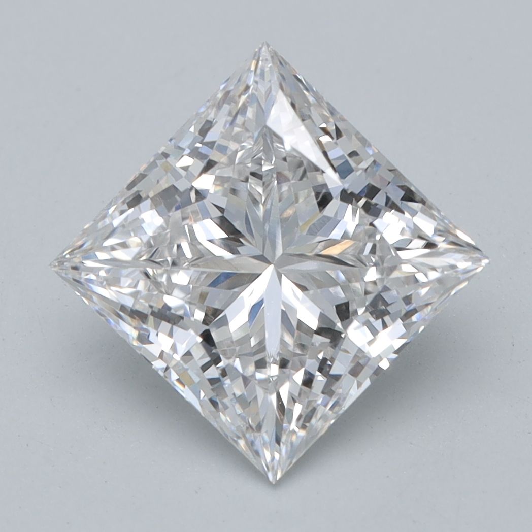 Lab Grown Diamond 1,93Ct F-VVS1 Princess - IGILG605307096 1