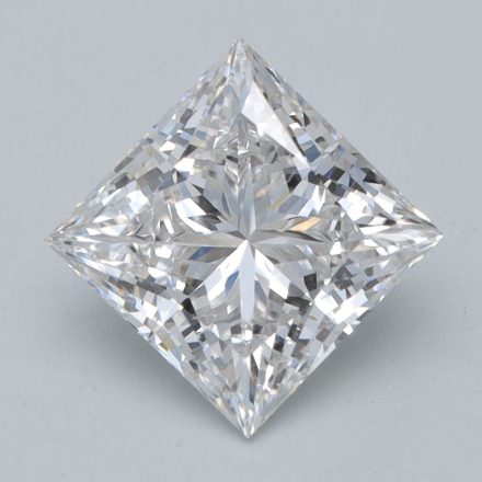 Lab Grown Diamond 1,93Ct F-VVS1 Princess - IGILG605307096 1