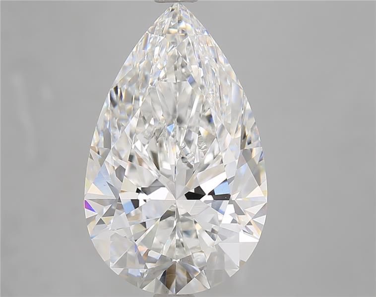 Lab Grown Diamond 7,08Ct F-VVS2 Pear - IGILG819697182 1
