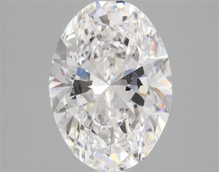 Lab Grown Diamond 1,57Ct D-VVS2 Oval - IGILG811671387 1