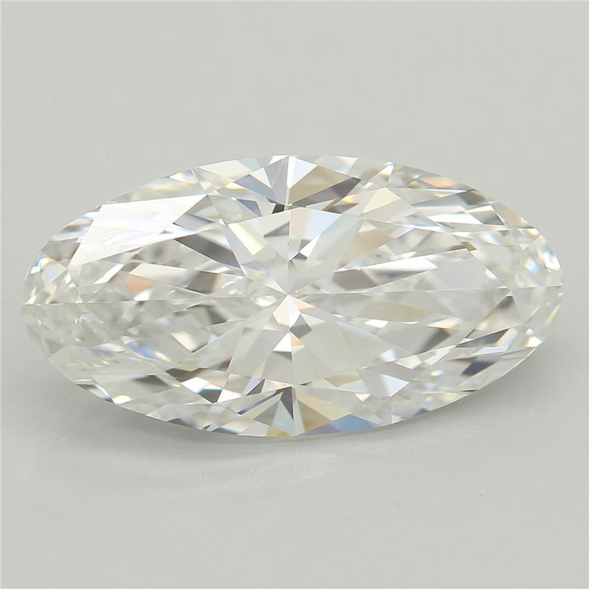 Lab Grown Diamond 3,87Ct D-VVS2 Oval - IGILG823622385 1