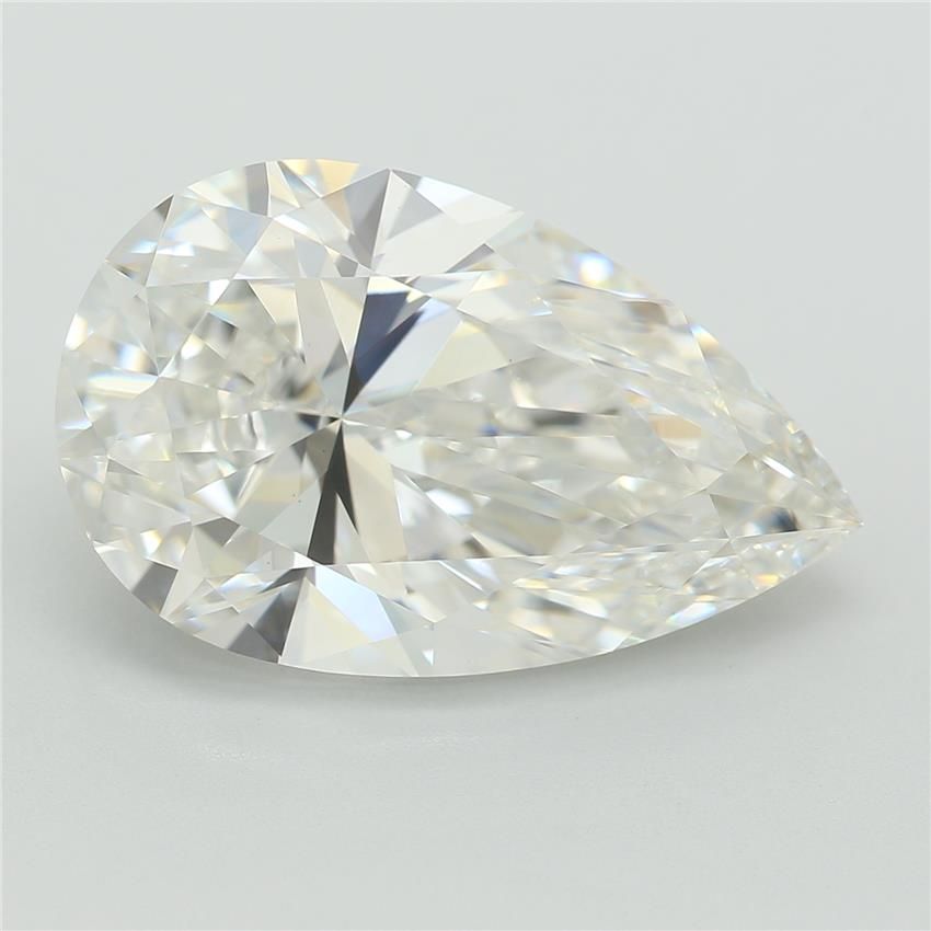 Lab Grown Diamond 5,52Ct F-VS1 Pear - IGILG778689611 1