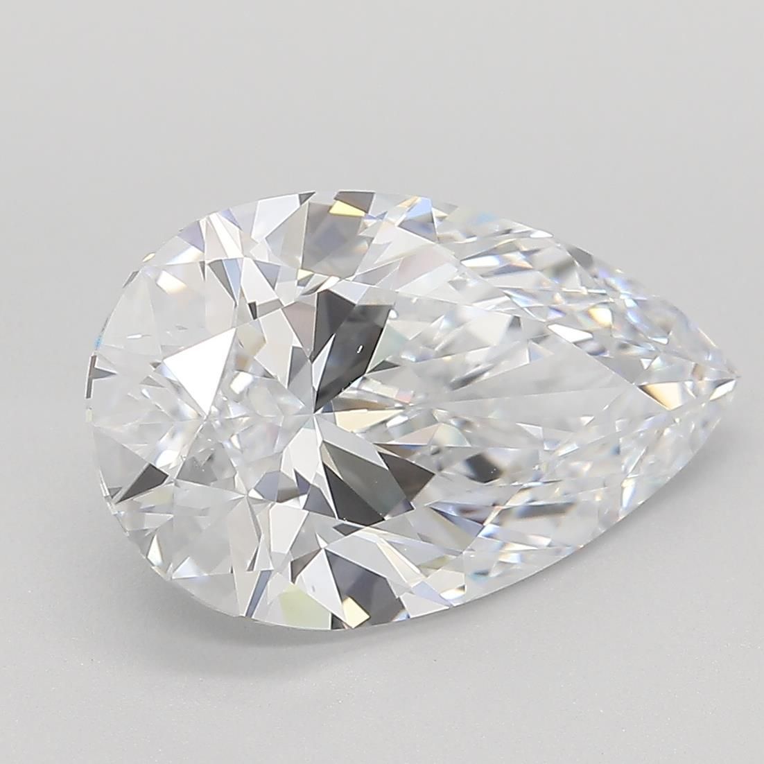 Lab Grown Diamond 4,03Ct D-VS2 Pear - GIA2225428772 1
