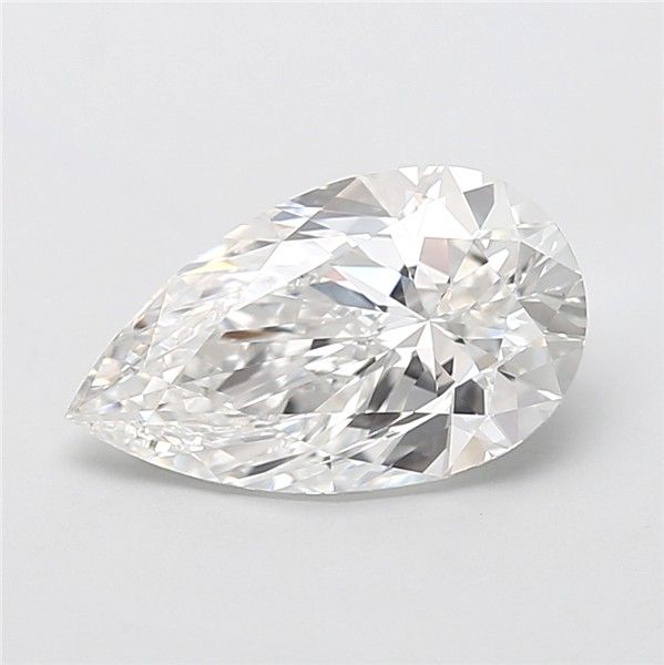Lab Grown Diamond 2Ct F-VVS2 Pear - IGILG838610448 1