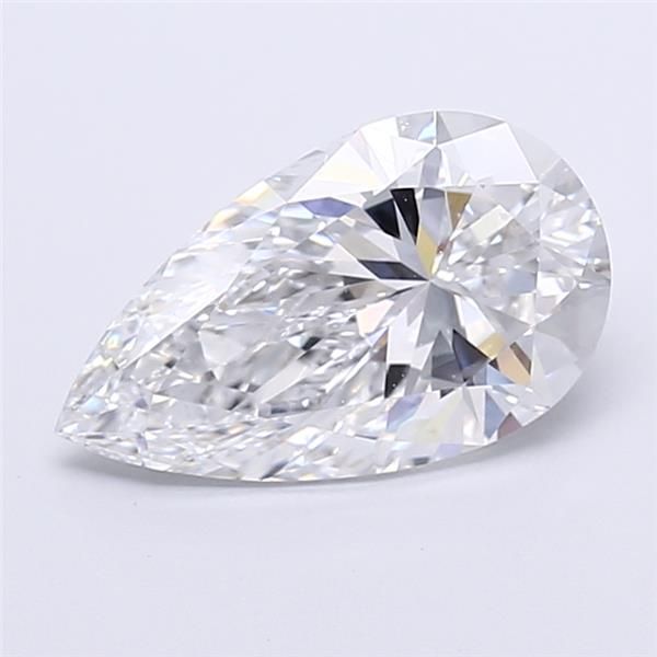 Lab Grown Diamond 2,06Ct F-VVS2 Pear - IGILG837645099 1