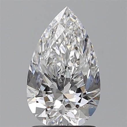 Lab Grown Diamond 1,58Ct D-VVS2 Pear - IGILG830632004 1