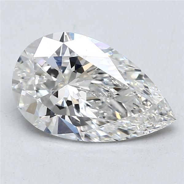 Lab Grown Diamond 2,54Ct F-VS1 Pear - IGILG821667810 1
