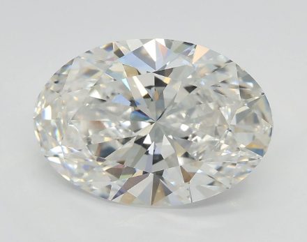 Lab Grown Diamond 3,7Ct F-VS1 Oval - GIA1505149740 1
