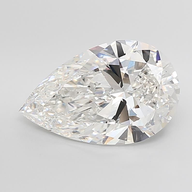 Lab Grown Diamond 10,01Ct F-VS1 Pear - IGILG763602401 1