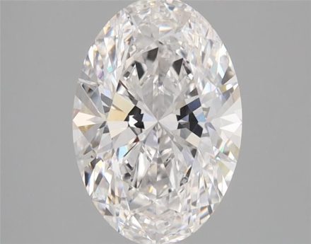 Lab Grown Diamond 1,71Ct D-VS1 Oval - IGILG829614460 1