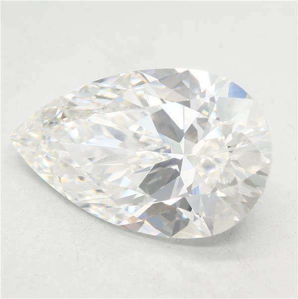 Lab Grown Diamond 7,08Ct G-VVS2 Pear - IGILG783640649 1